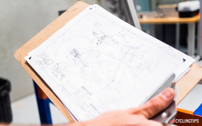 Bastion Cycles workshop, specialists in custom frames