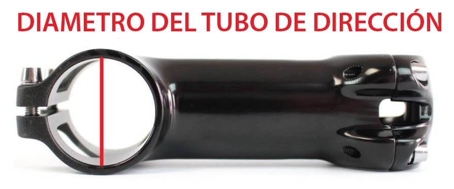 Stem steerer tube diameter