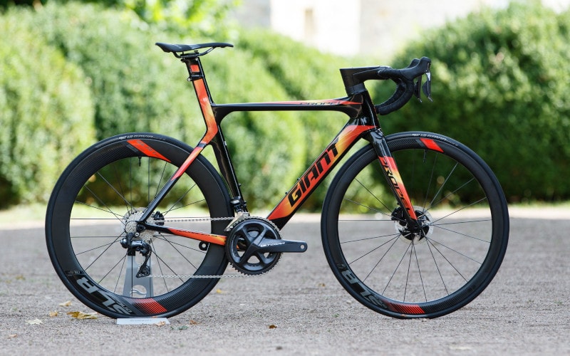 Launch of the Giant Propel Disc, an example of a mass-produced bicycle